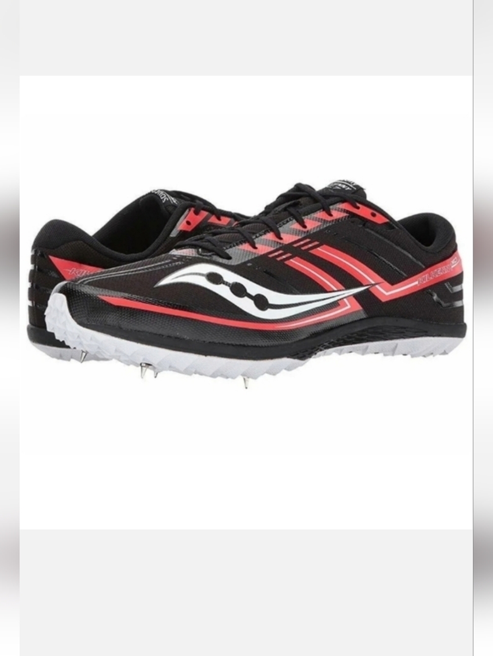 Saucony Kilkenny XC7 Cross Country Spike Cleats Running Shoes Black NWOT Size 9